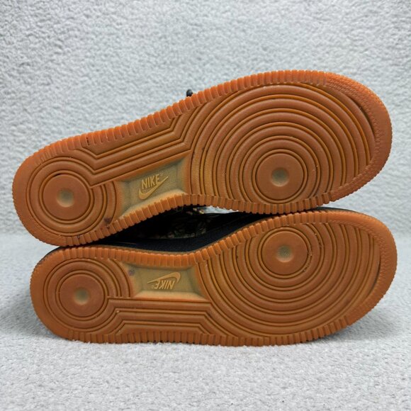 Nike Air Force 1 High Mens 9.5 Shoes Black Camo SF Realtree Zip 2019 Sneakers - Picture 7 of 12